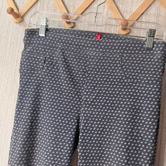 Spanx Blue Dot Jegging Size Medium - Picture 3 of 7